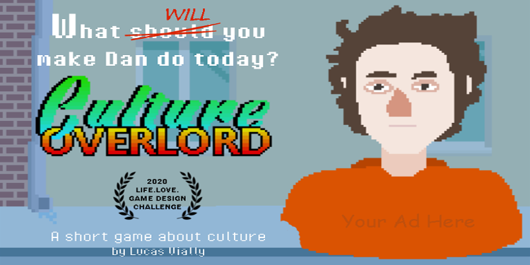 Culture Overlord, a video game for young people about media literacy and healthy dating relationships.